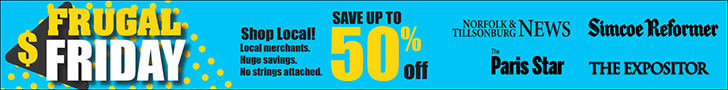 Frugal Friday. Shop local and save up to 50% off